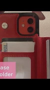 ONETOP iPhone 12 Wallet Case with Card Holder Review | PU Leather Kickstand Card Slots Case