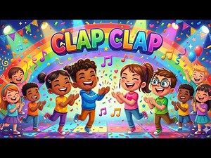 Clap Clap Song 👏🎉 | Fun Kids Action Song | Clap & Dance for Kids | Melokids Land |