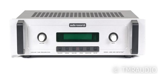 Audio Research LS26 Stereo Tube Preamplifier; Remtoe; LS-26; Silver