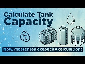 How to Calculate Tank Capacity Easily! 🏗️ | Rectangular, Cylindrical & Spherical Tanks Explained! 📏🔢