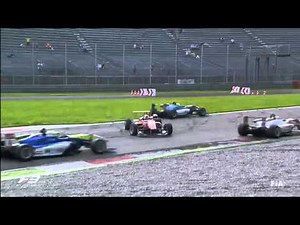 FIA Formula 3 at Monza, Michele Beretta's big flip