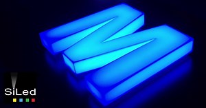 Iluminación LED para letras de canal