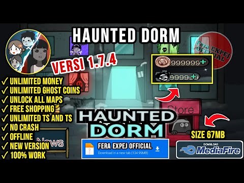 Haunted Dorm Mod Apk v1.7.4 - Unlimited Coins, Unlocked All, Free Shopping | Gameplay