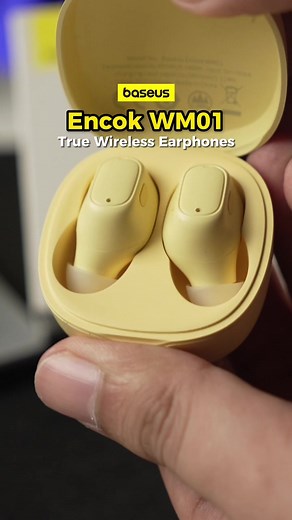 Baseus WM01 Wireless Earphones: Effortless Music & Call Management