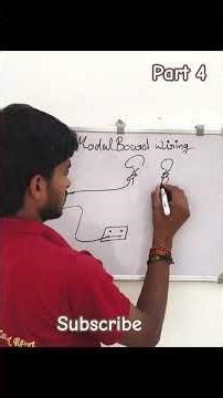 module board ki wiring sikho #electronic #light #board #wiring