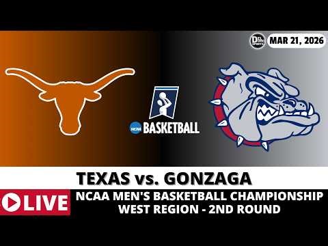 TEXAS VS GONZAGA 🏀 NCAAM Basketball Game Score Radio Play-by-Play