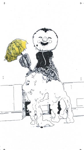 てるてる坊主 #2danimation #てるてる坊主 #handdrawnanimation