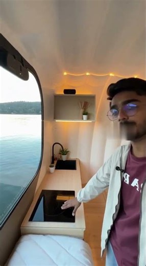 Floating future ka experience! 🚤💙Inflatable Boat House tour