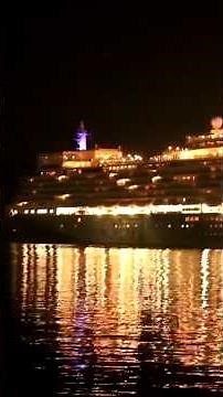 #🛳️クイ―ン・エリザベス Queen Elizabeth 長崎夕暮れ出港② ⚓😎