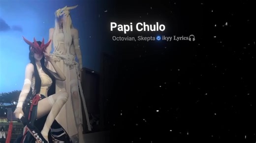 PAPI CHULO #lyrics_songs #musicvibes #music #foryou #fyp