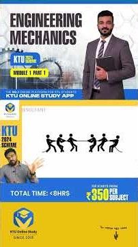 KTU Engineering Mechanics 🔥 Resultant | 2024 Scheme #KTU #KTU2024Scheme #KTUMechanics #KTUStudents