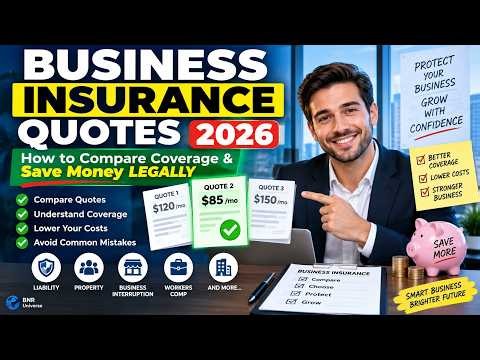 Business Insurance Quotes 2026 💼 | How to Compare Coverage & Save Money LEGALLY