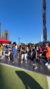 Dancing in the D is bringing the heat this summer, y’all! 🔥Want to learn the latest hustles, classic line dances, and smooth ballroom moves? 💃🏽Spirit Plaza is the place to be—every Friday from 5 to 10 PM! #DancingintheD #Detroit #Hustling — DJ: @rocwitmoe 🎤 | Detroit Parks & Recreation