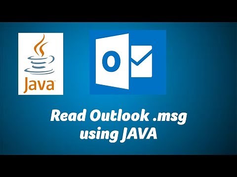 Read Outlook .msg file using JAVA
