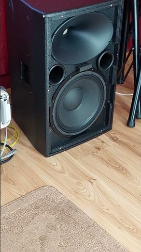 Wharfedale PA speakers test