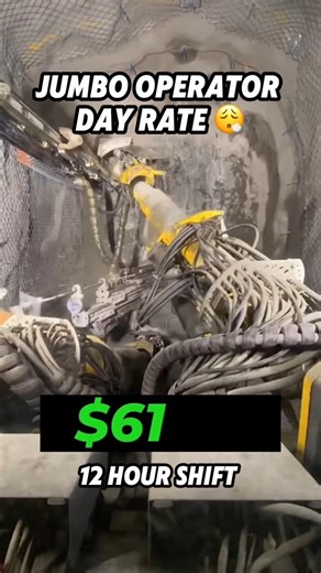 FIFO Australia on Instagram: "UNDERGROUND JUMBO OPERATOR DAY RATE 😮‍💨 🛠️ Key Responsibilities • Drill and install rock bolts and mesh for ground support • Operate jumbo drill rigs in development headings • Secure unsupported ground to keep the heading safe • Read and follow drilling patterns and mark-ups • Maintain and service jumbo equipment as needed • Work closely with the development crew and shift supervisor 🚁 FIFO roster – fly in, fly out to remote underground sites 🌙 Earn $110–$140/h