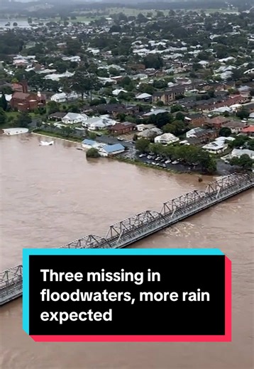 Desaparecidos en inundaciones: Más lluvia en NSW