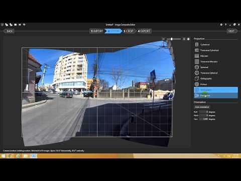 How to create Panoramic images using MS ICE 2.0