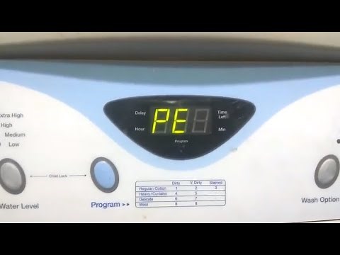 Whirlpool Washing Machine Error Codes