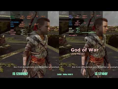 i5 12600 kf vs i3 12100f
