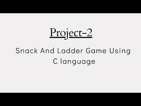 Project-2: Snack and Ladder Game Using Linked List in C language