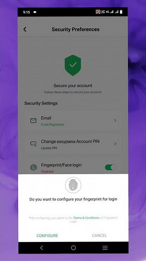 How to Enable Fingerprint Login in Easypaisa App | Easypaisa Fingerprint Login Setup