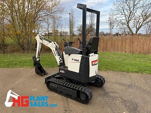 Bobcat E10z  1 ton mini digger Expanding tracks 2020 1300 hours  | eBay UK