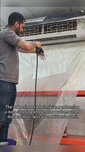 Deep Cleaning a Grimy Mini-Split Air Conditioner Filter