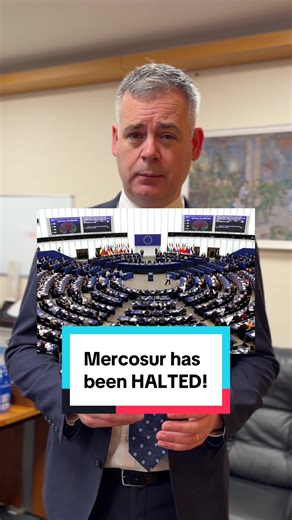 Today’s vote in the European Parliament to refer the Mercosur trade deal to the European Court of Justice is a major step in the battle against this rotten deal. It is a victory for Irish consumers, farmers and our environment. I commend the work of Sinn Féin MEPs who led the way in halting this deal in Parliament, and the thousands of people who have continued to raise their voices in opposition to Mercosur. Despite the majority of government MEPs voting against this move, the Irish government 
