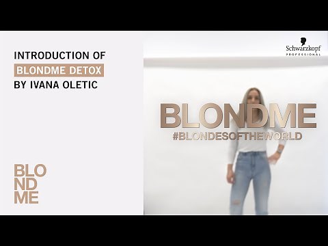 Schwarzkopf Professional BLONDME Detox Introduction + Tutorial with Ivana Oletić