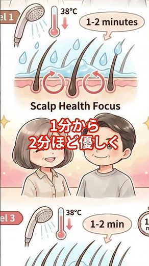 【頭皮のニオイ対策】シャンプー前に「1分」加えるだけの簡単習慣とは？#頭皮の匂い #頭皮ケア #頭皮洗い方#きらめき健美 #頭皮の匂い消す方法