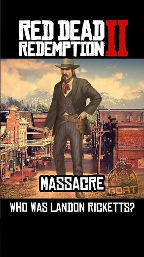 Who was Landon Ricketts? #rdr2 #gaming #memes