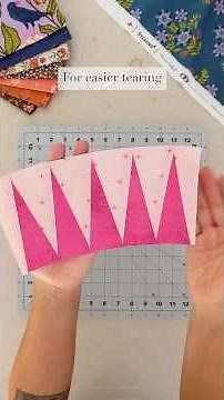 How to make FPP easy! #foundationpaperpiecing #fpp #easysewing #tips