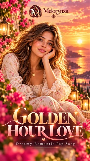 Golden Hour Love – New Romantic Pop Song 2026 (Official Lyric Video)