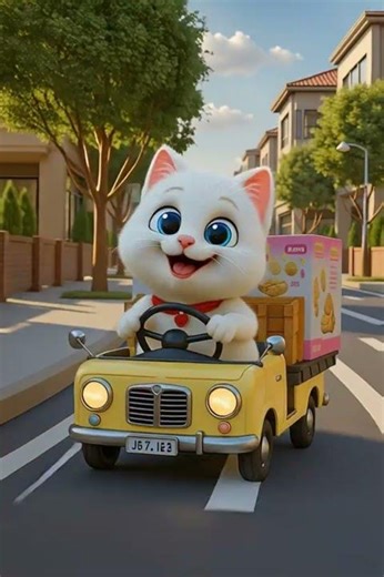 The cute cat bought a trampoline for his girlfriend😸🥺Guess what happened? 🤔