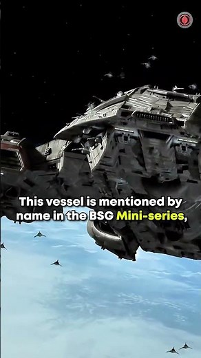 The Mystery of the Battlestar Atlantia in Battlestar Galactica #shorts
