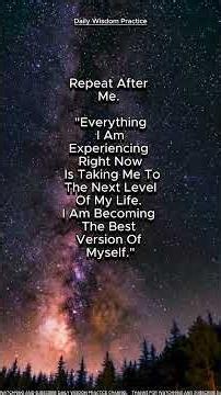 Reset your Subconcious mind with powerful affirmations #affirmations #hooponopono #money#love