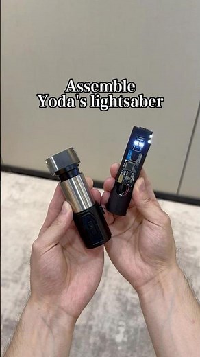 Assemble Master Yoda's lightsaber#starwarsfan #lightsaber #yoda #starwars #force #cosplay #fvp