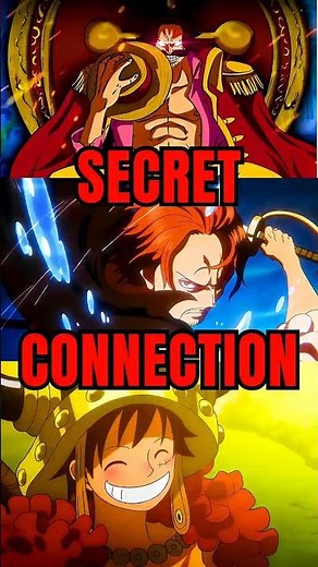 The Secret Connection Between Roger, Shanks And Luffy! #onepiece #anime #luffy #shanks