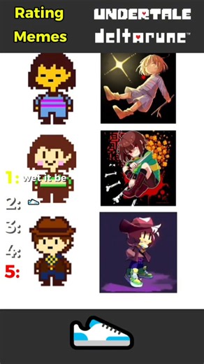 Top 5 Deltarune | Undertale Honorable Mention's #deltarune #undertale