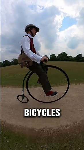 Why Old Bicycles Had Giant Front Wheels