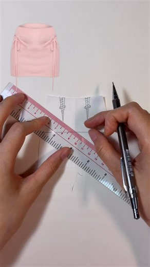 Cnoir | How to draw a pattern #fashiongram #fashion #fashiondesign #fyp #pattern | Instagram