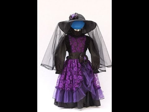 Como hacer Disfraz de Catrina Clase # 116