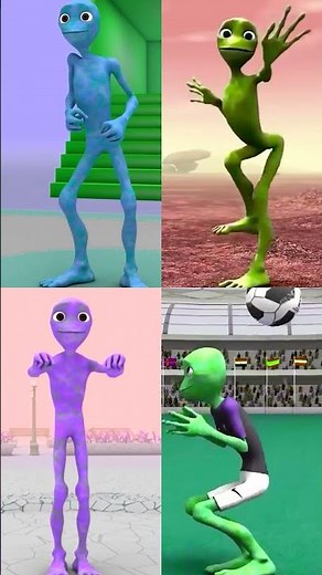 Dame Tu Cosita Alien Dance | All Variation Dame Tu Cosita Music Video