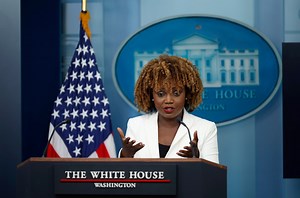 The White House blasted right-wing news outlets over manipulated videos of President Biden thanking troops in Normandy, saying they have a "credibility problem.” | USA TODAY Video