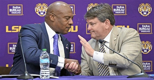 LSU has named a full-time athletic director to replace Scott Woodward, sources say