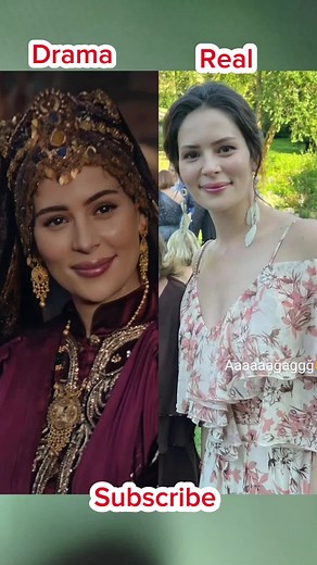 turkey actress drama and real life picture #balahatun #beautiful #osmanbey #turkishstars #turkishstars06