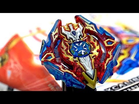 Sieg Xcalibur .1.Ir Starter (B-92) Unboxing & Review! - Beyblade Burst God/Evolution!
