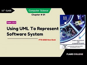 Using UML to Represent Software System | 11th Class (1st Year) Computer Science