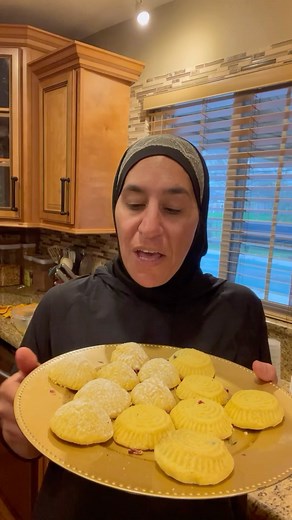 Ma’amoul is one of my favorite cookies especially for the Eid. You don’t need to over night this batter. They are soft and delicious. Save and share. Ma’amoul cookies - [ ] 4 cup Semolina - [ ] 1/3 cup sugar - [ ] 1 teaspoon yeast - [ ] 1 1/3 cup warm ghee - [ ] 1/2 cup evaporated milk Date filling 1 pound of dates filling (dates in food processor), or you can use baking dates add in 2 tablespoons of ghee or butter and mix it till blended. Walnut filling 1 cups of walnuts 2 tablespoons of butter